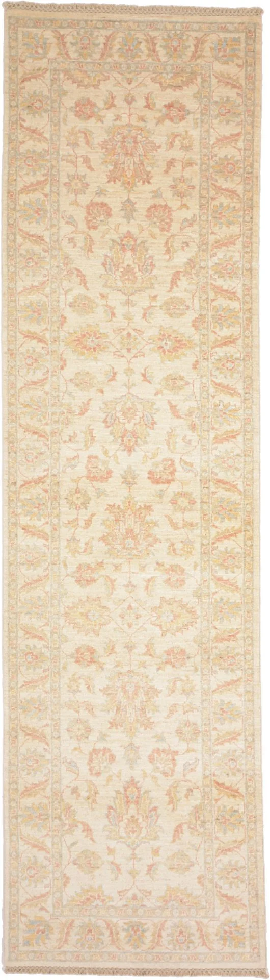 Ziegler Pakistani Rug 84 × 303 cm in Wool, hand-knotted