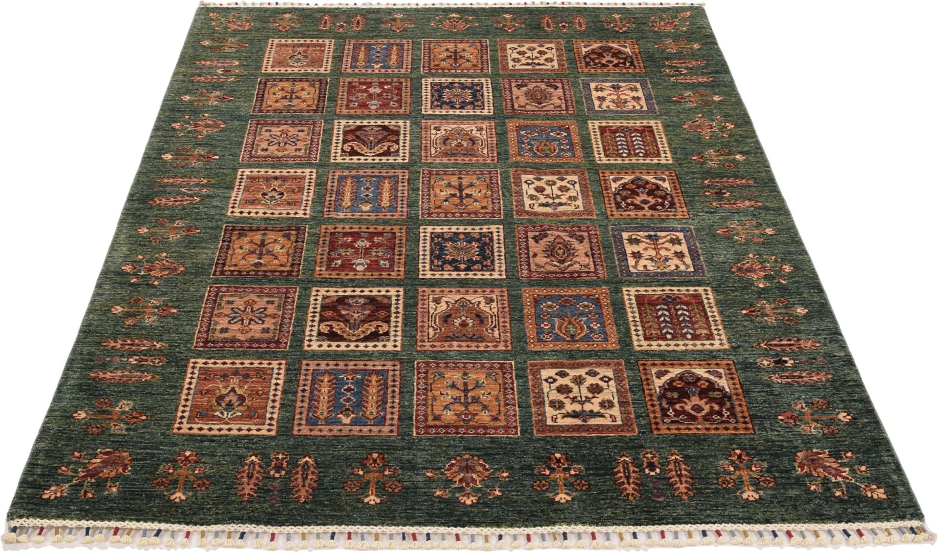 Samarkand Pakistani Rug 159 × 228 cm in Wool, hand-knotted - Image 4