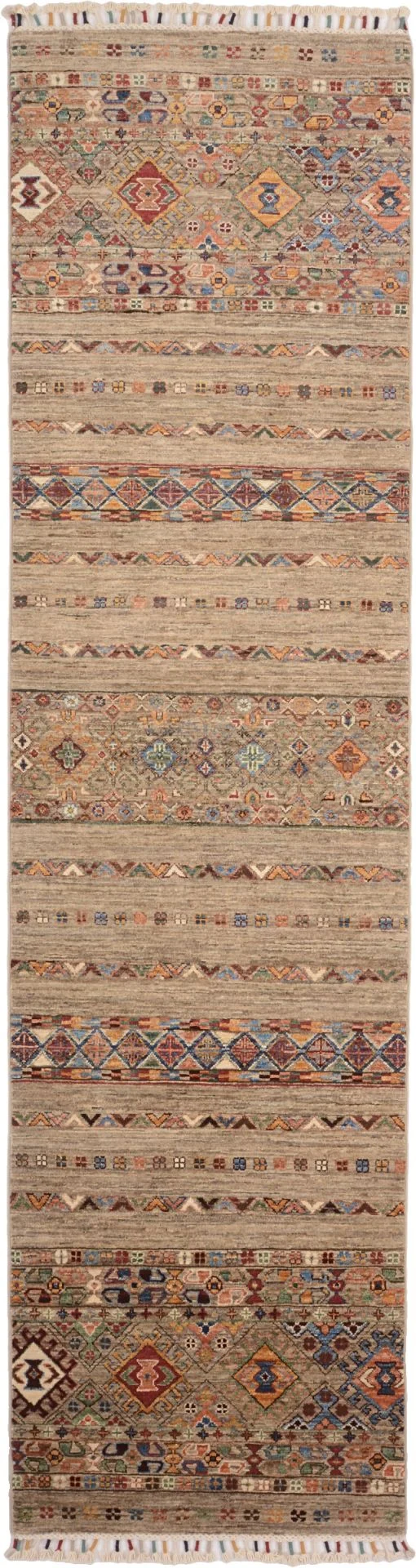 Samarkand Pakistani Rug 78 × 295 cm in Wool, hand-knotted