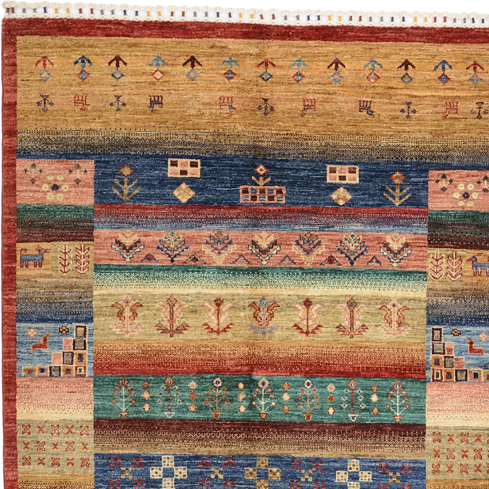 Samarkand Pakistani Rug 125 × 167 cm in Wool, hand-knotted - Image 3