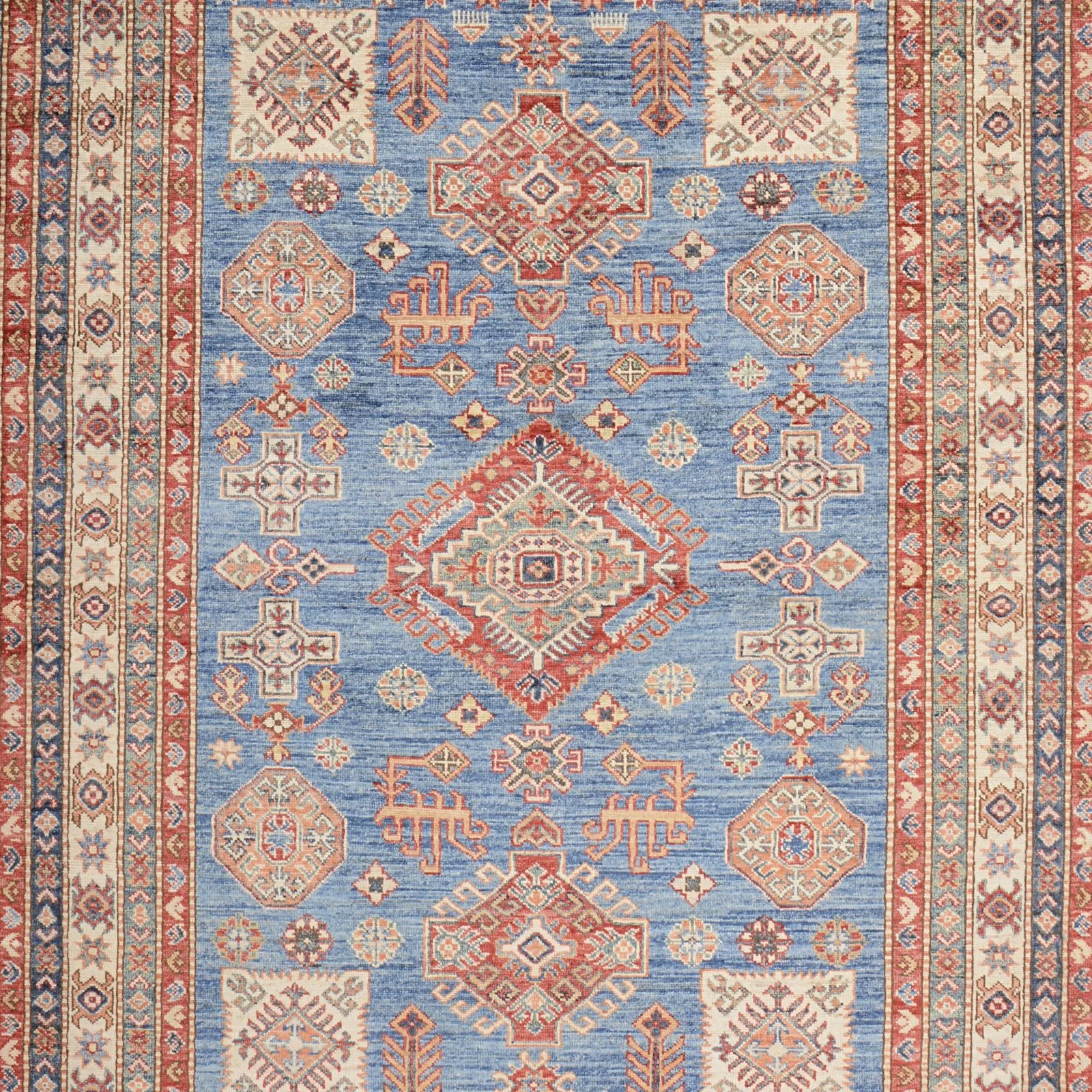 Alternative view of Samarkand Pakistani Rug 147 × 207 cm in Wool, hand-knotted