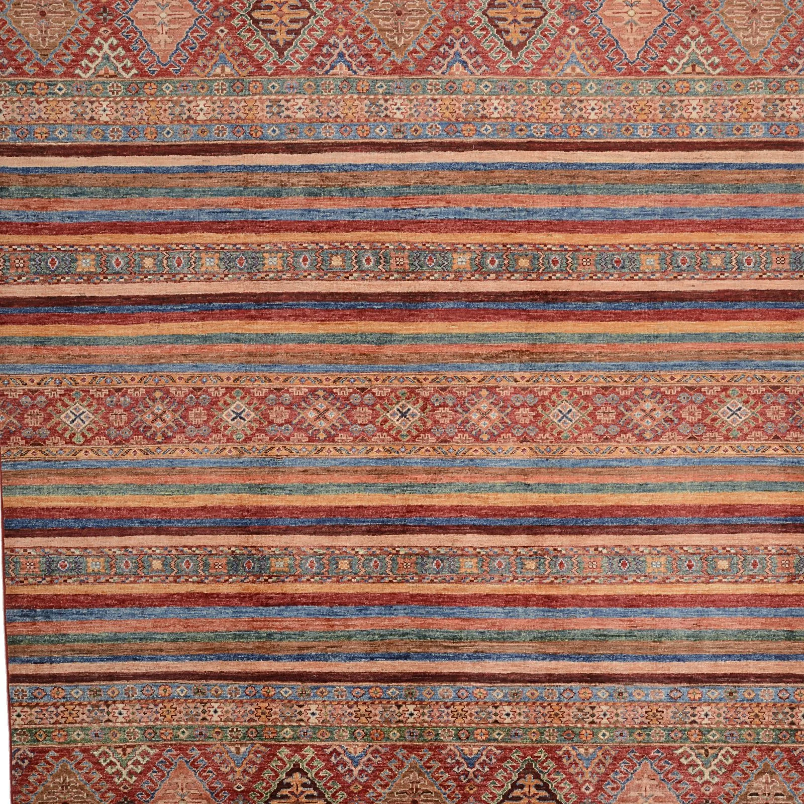 Alternative view of Wool Samarkand Pakistani Rug 173 × 242 cm, hand-knotted