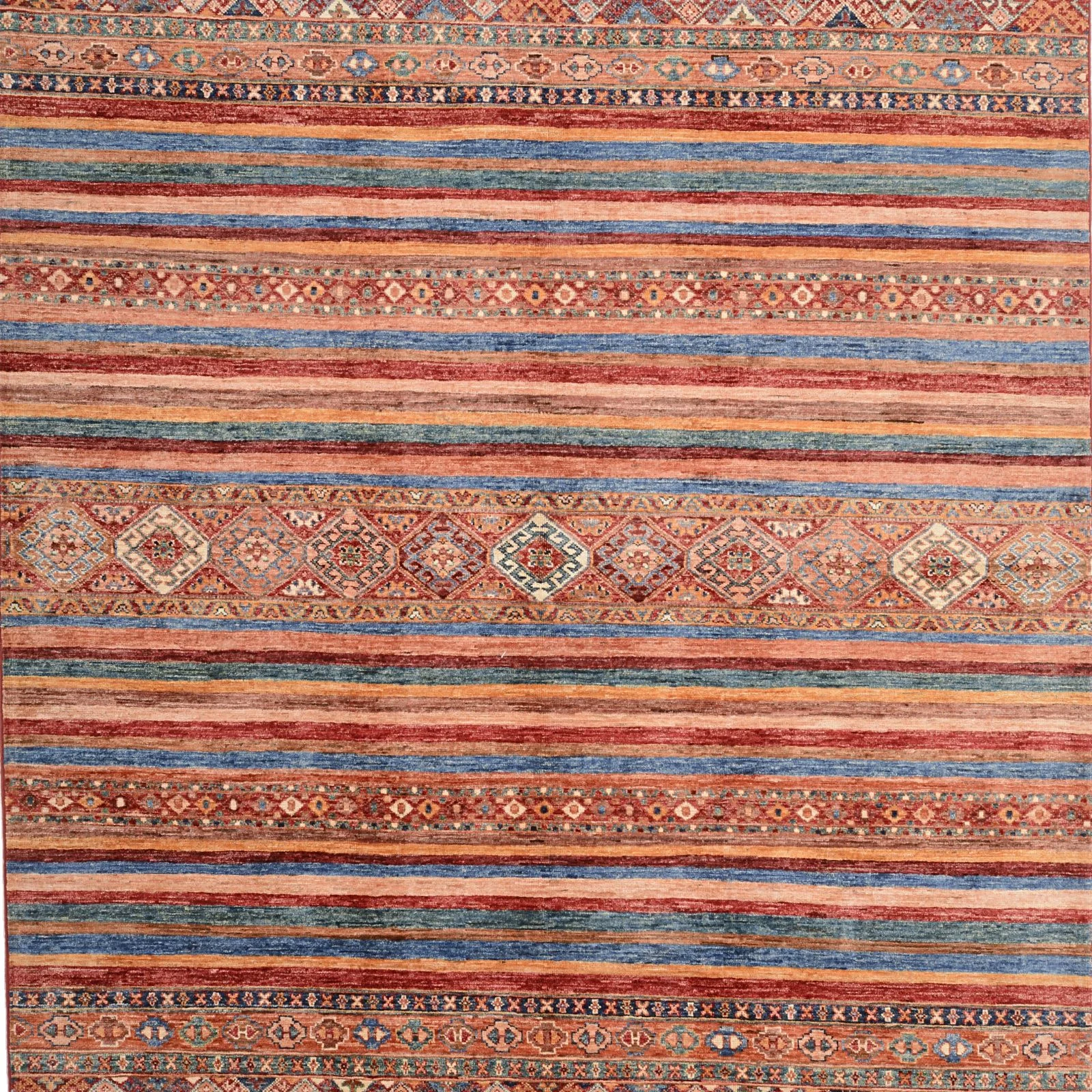Alternative view of Wool Samarkand Pakistani Rug 172 × 239 cm, hand-knotted