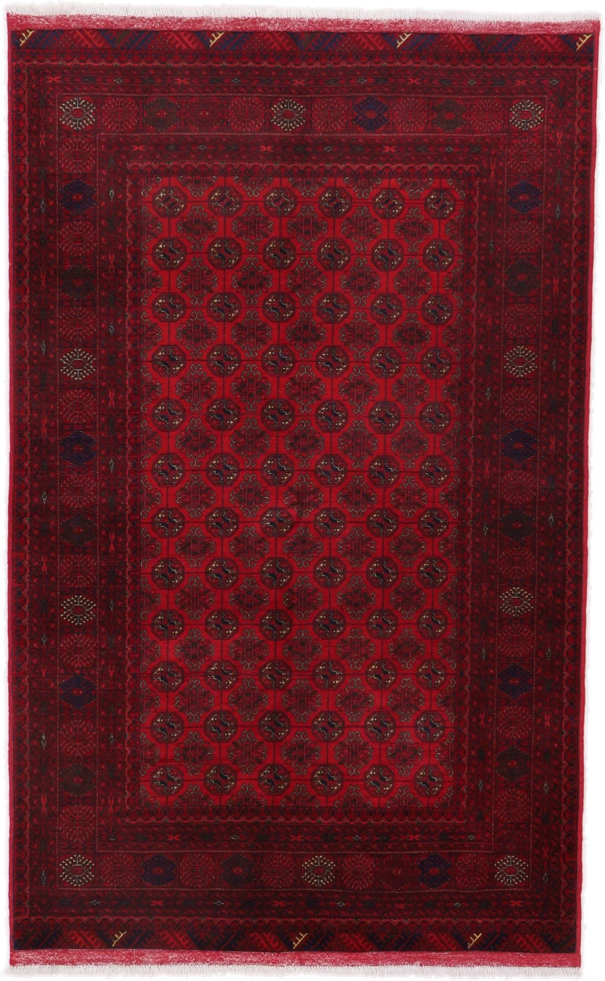 Wool Afghan Rug 120 × 195 cm, hand-knotted