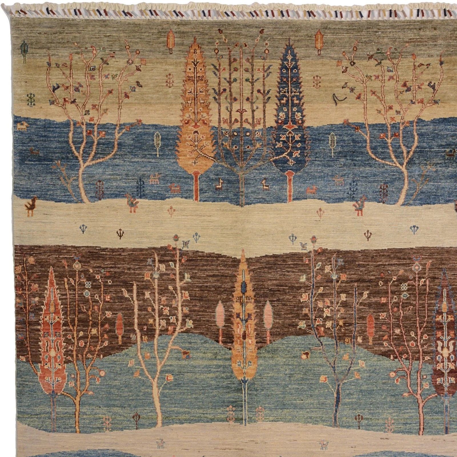 Wool Samarkand Pakistani Rug 149 × 205 cm, hand-knotted - Image 3