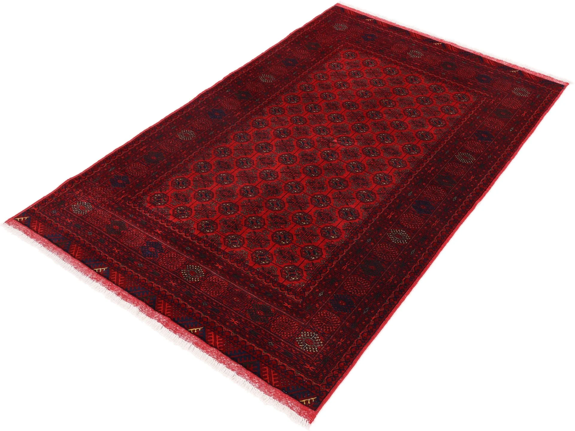 Wool Afghan Rug 120 × 195 cm, hand-knotted - Image 4