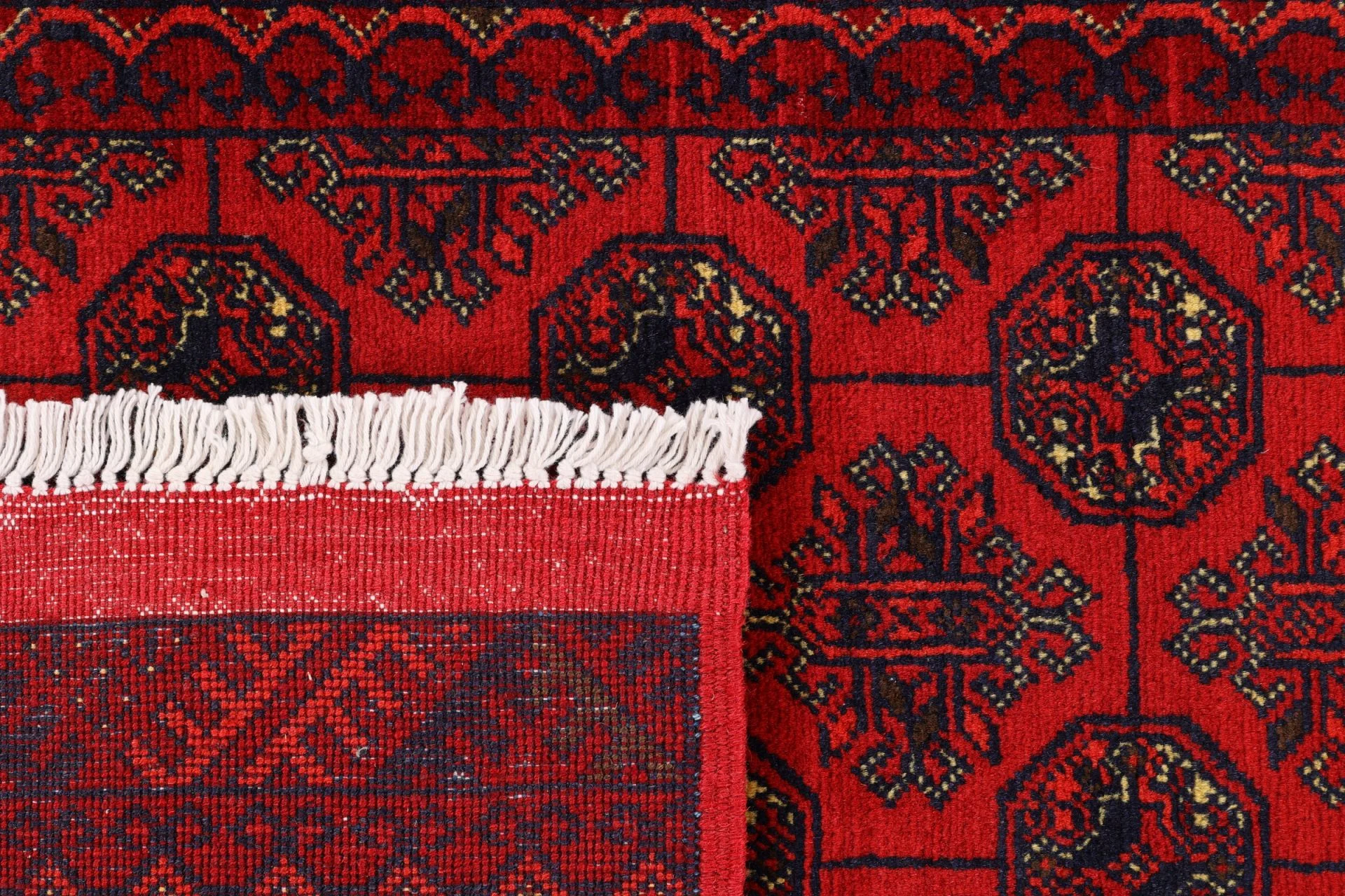Wool Afghan Rug 120 × 195 cm, hand-knotted - Image 7