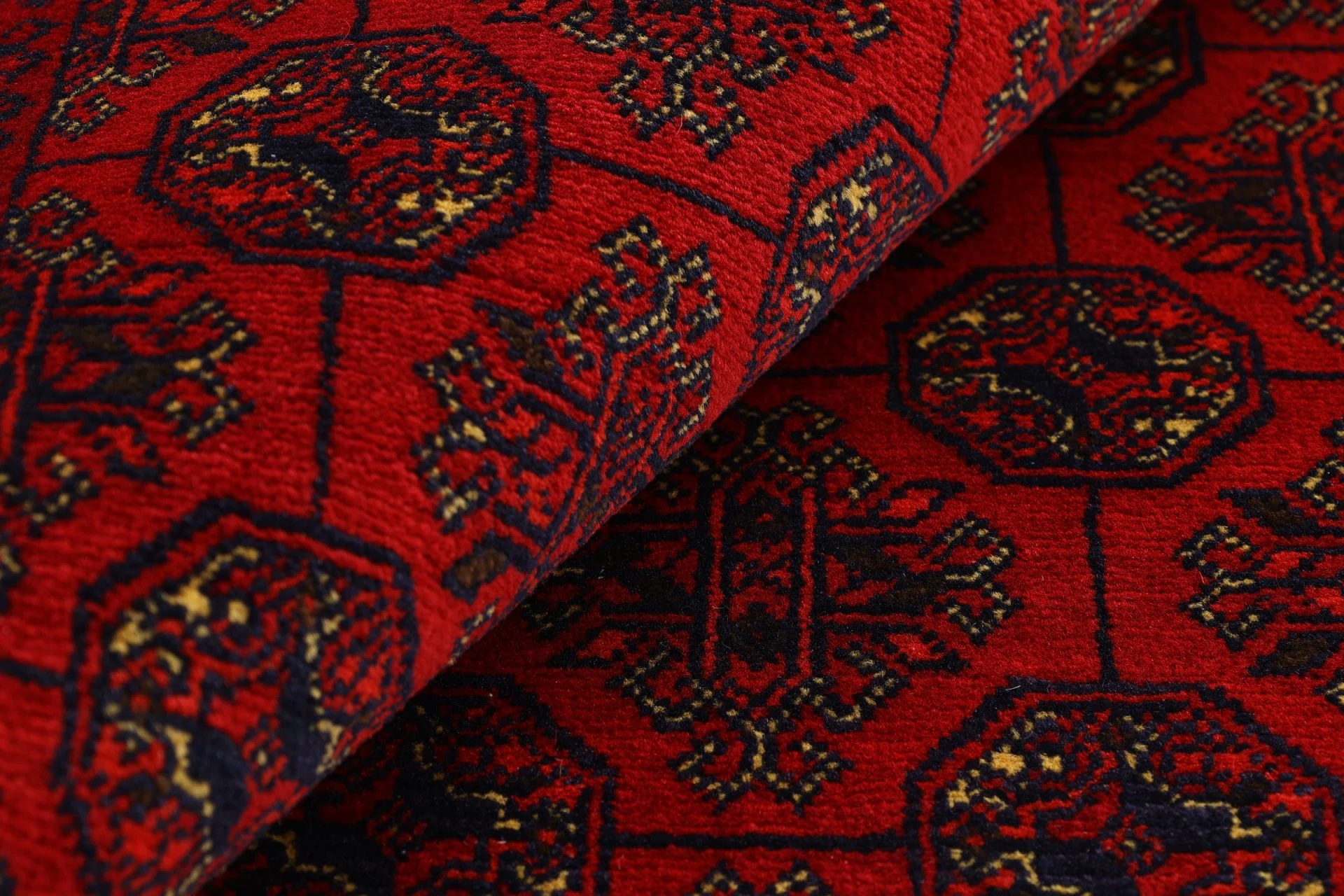 Wool Afghan Rug 120 × 195 cm, hand-knotted - Image 8