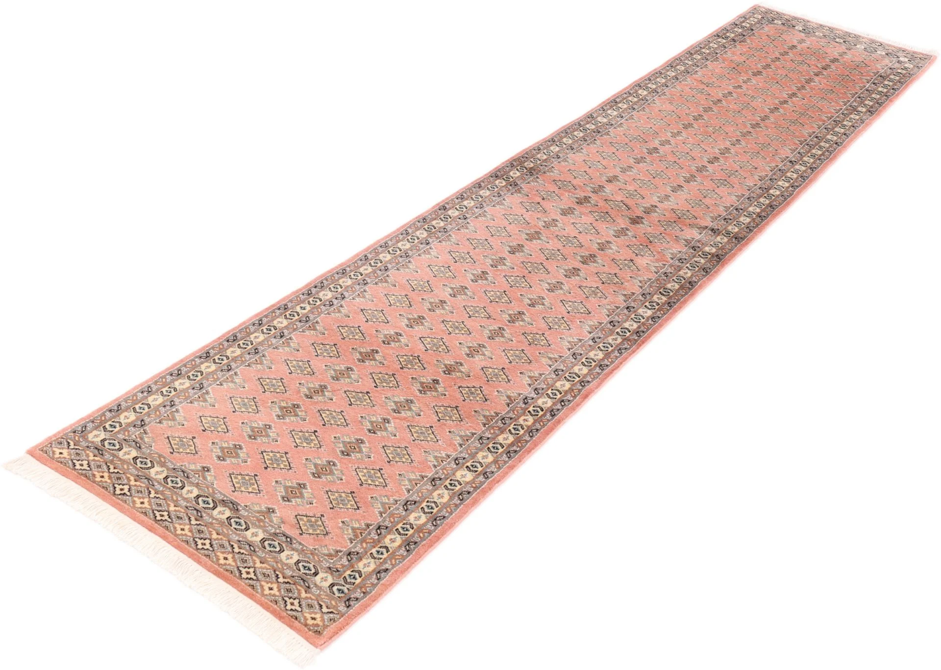 Wool Pakistani Rug 77 × 366 cm, hand-knotted - Image 4
