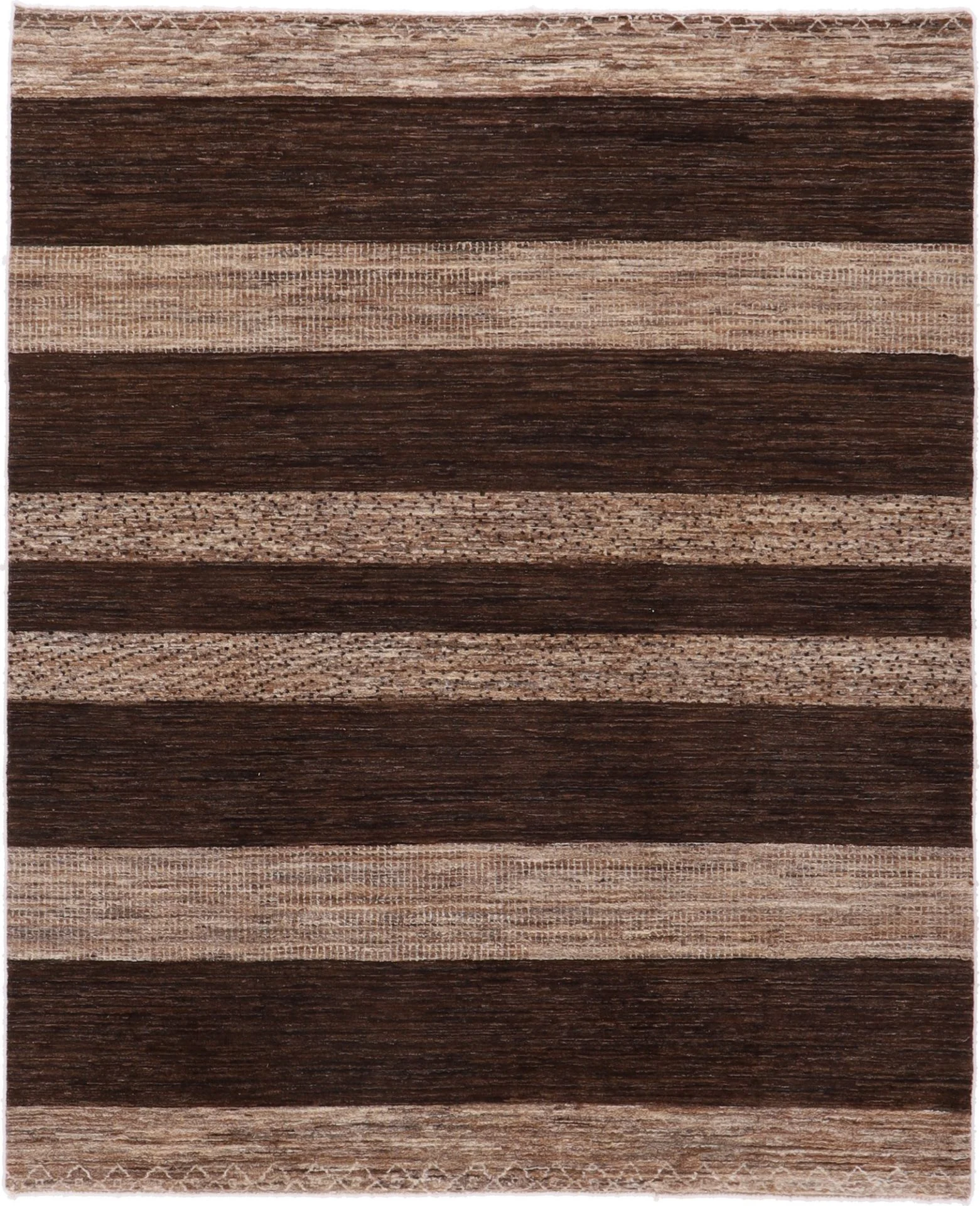 Wool Gabbeh Pakistani Rug 199 × 244 cm, hand-knotted