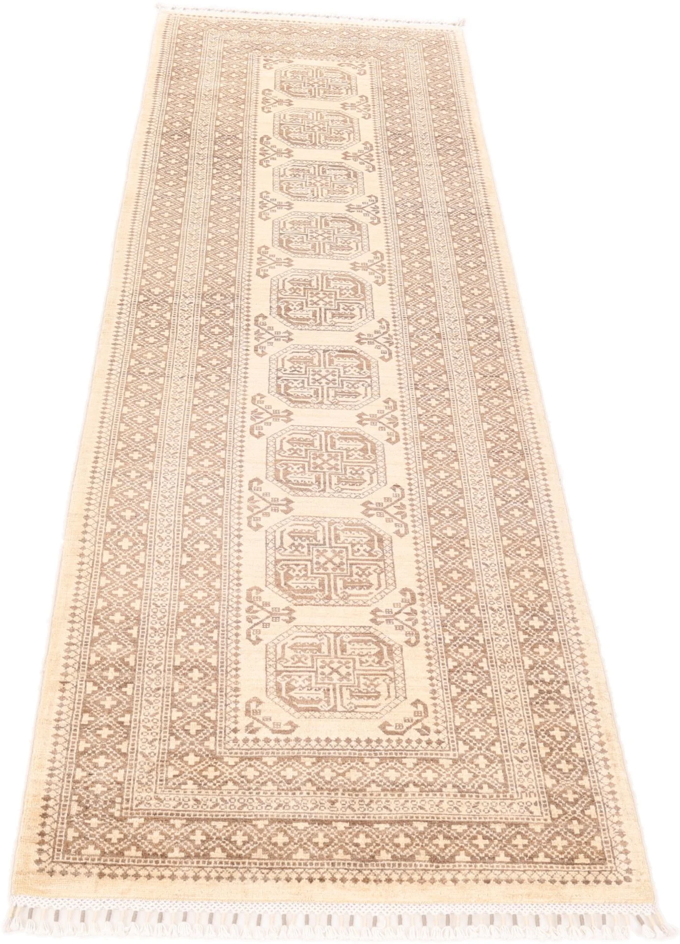 Wool Ziegler Pakistani Rug 86 × 287 cm, hand-knotted - Image 3