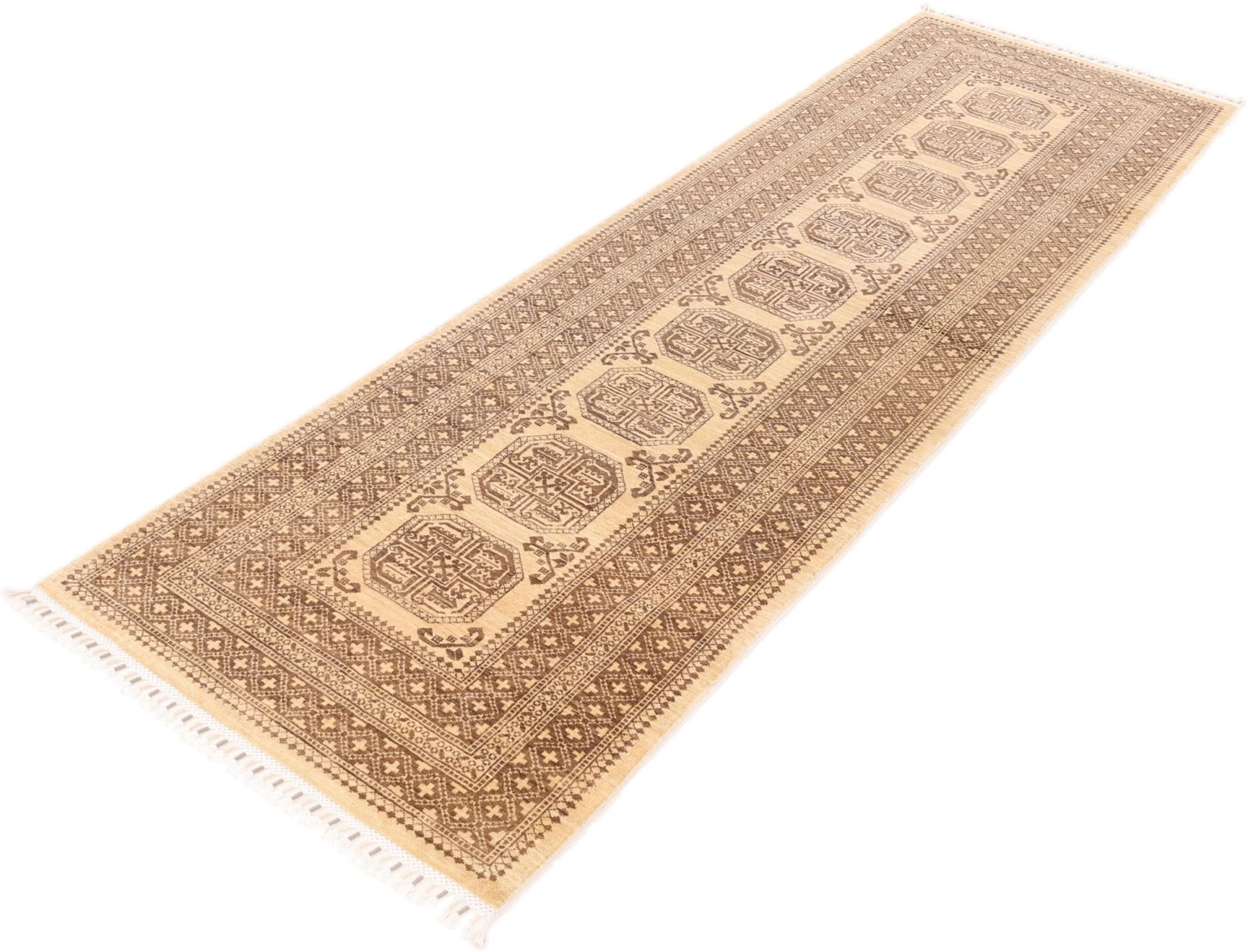Wool Ziegler Pakistani Rug 86 × 287 cm, hand-knotted - Image 4