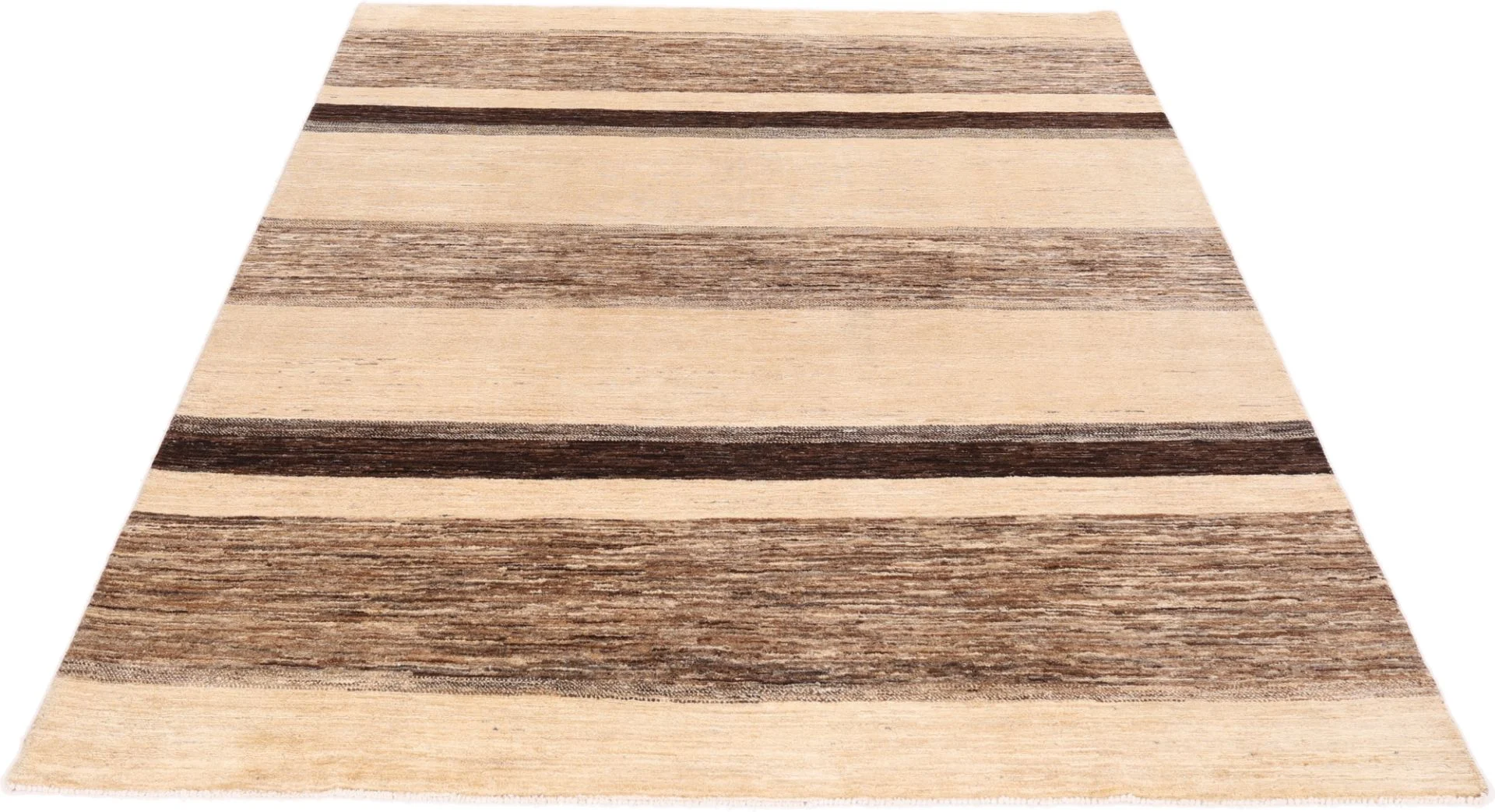 Alternative view of Hand-Knotted Gabbeh Pakistani Rug, 207 × 243 cm, Wool