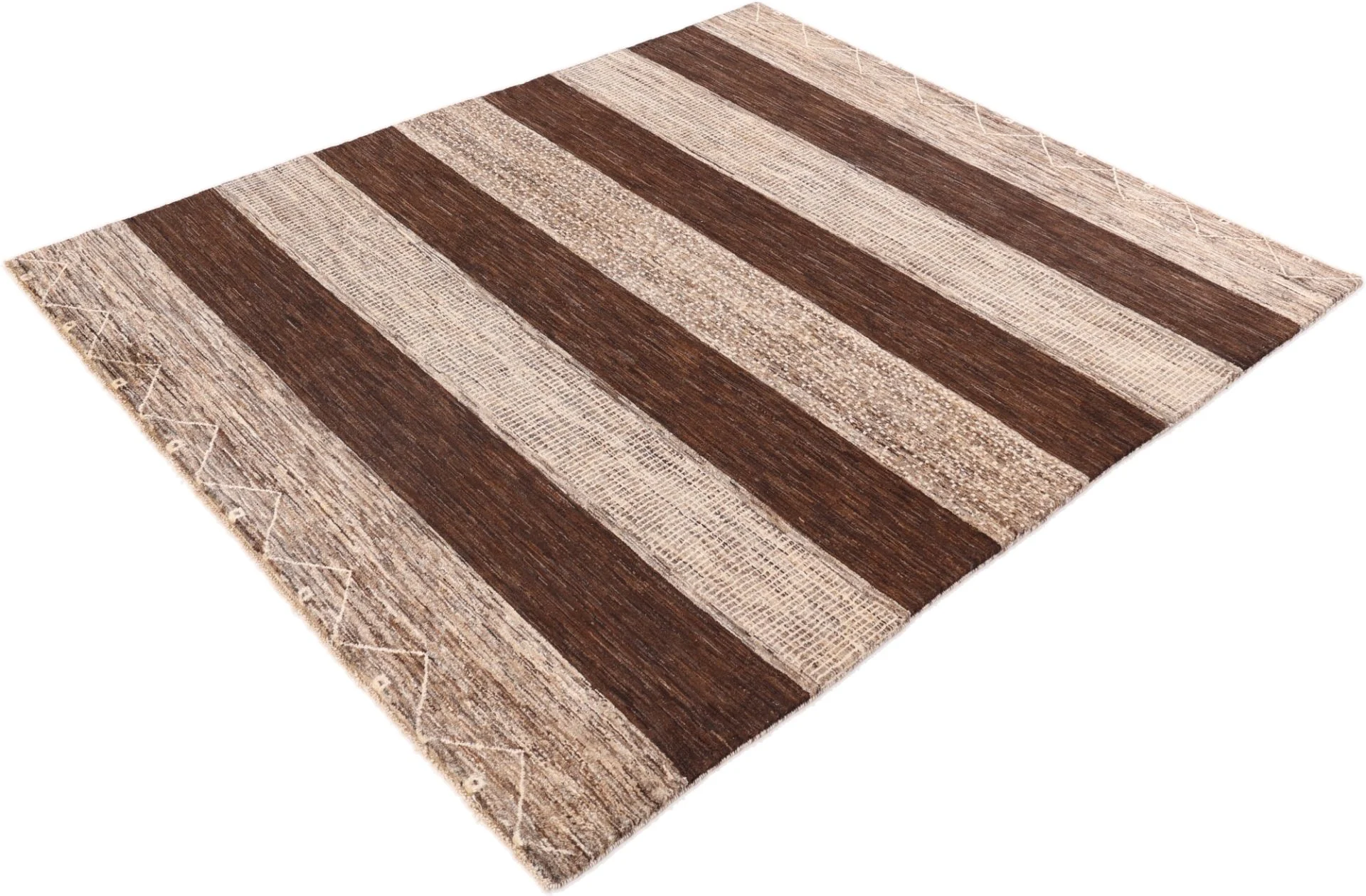 Gabbeh Pakistani Rug 207 × 242 cm in Wool, hand-knotted - Image 5