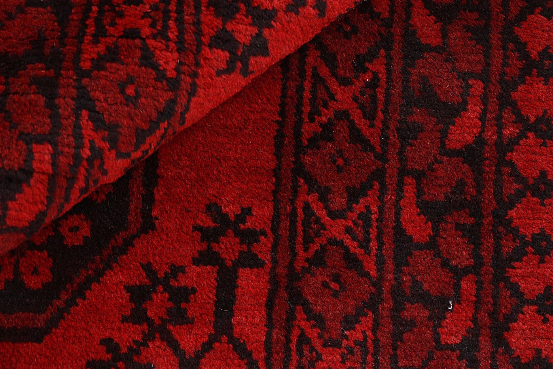 Afghan Rug 80 × 401 cm in Wool, hand-knotted - Image 8