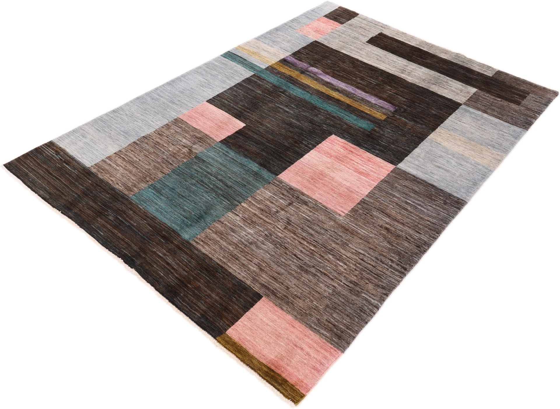 Wool Ariana Afghan Rug 167 × 237 cm, hand-knotted - Image 4