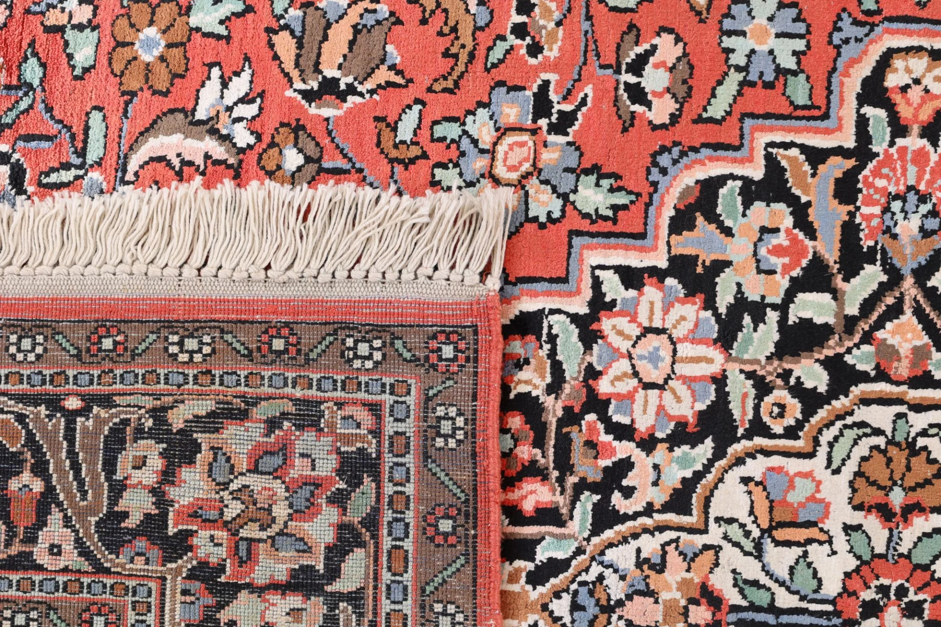 Hand-Knotted Indian Rug, 184 × 124 cm, Wool - Image 7