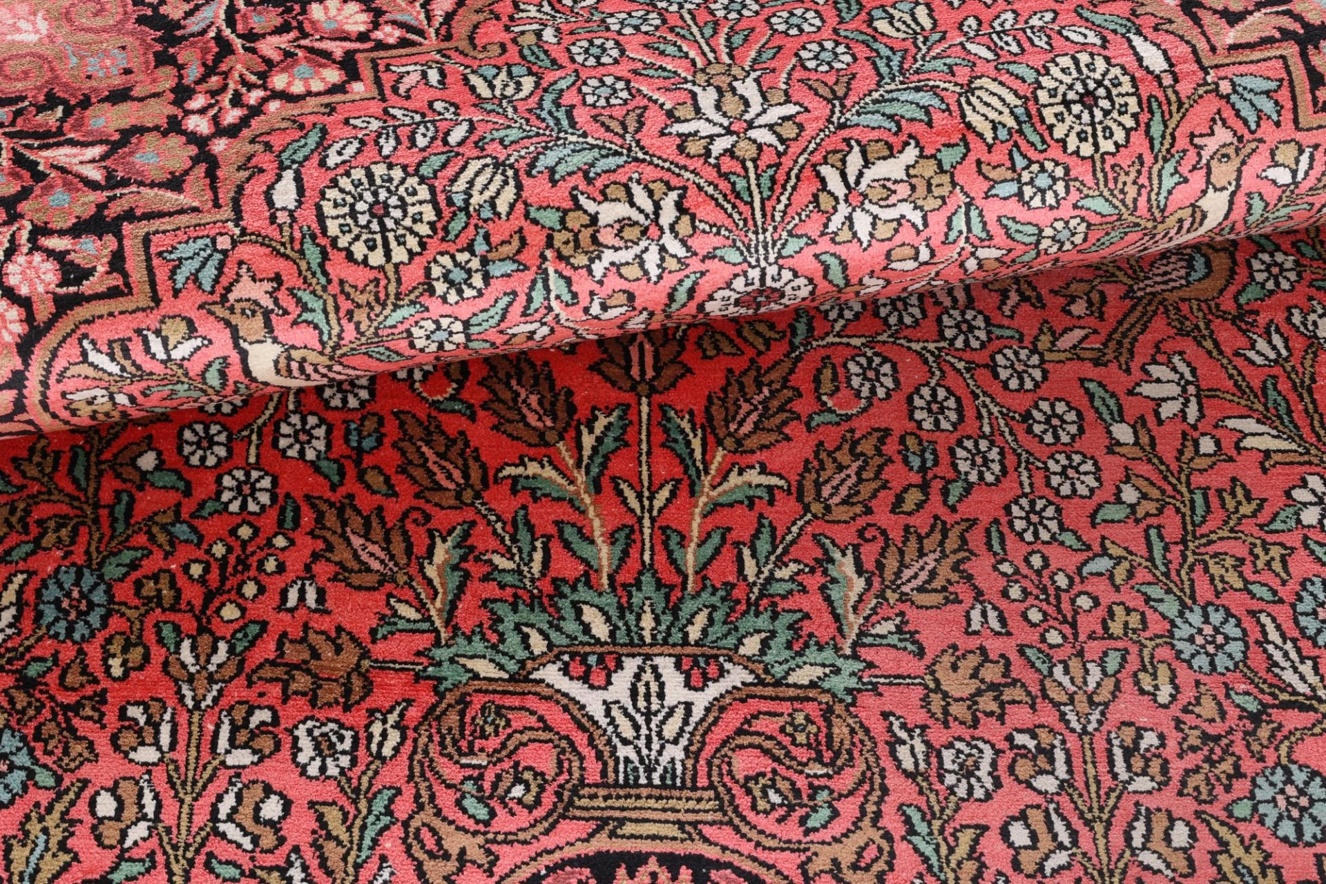 Hand-Knotted Indian Rug, 193 × 123 cm, Wool - Image 8