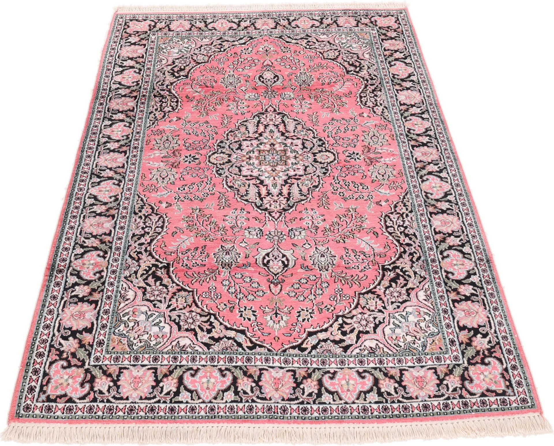 Alternative view of Kars Indian Rug 190 × 126 cm in Wool, hand-knotted