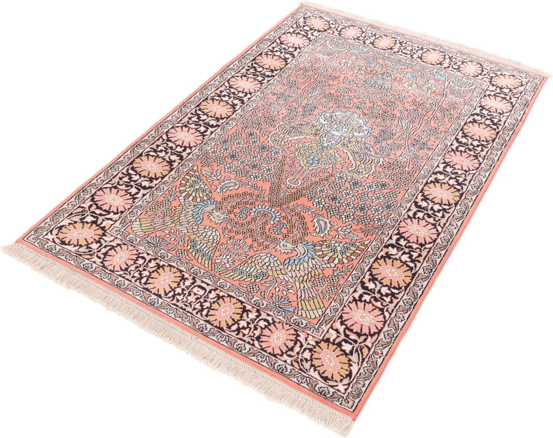 Indian Rug 182 × 123 cm in Wool, hand-knotted - Image 4