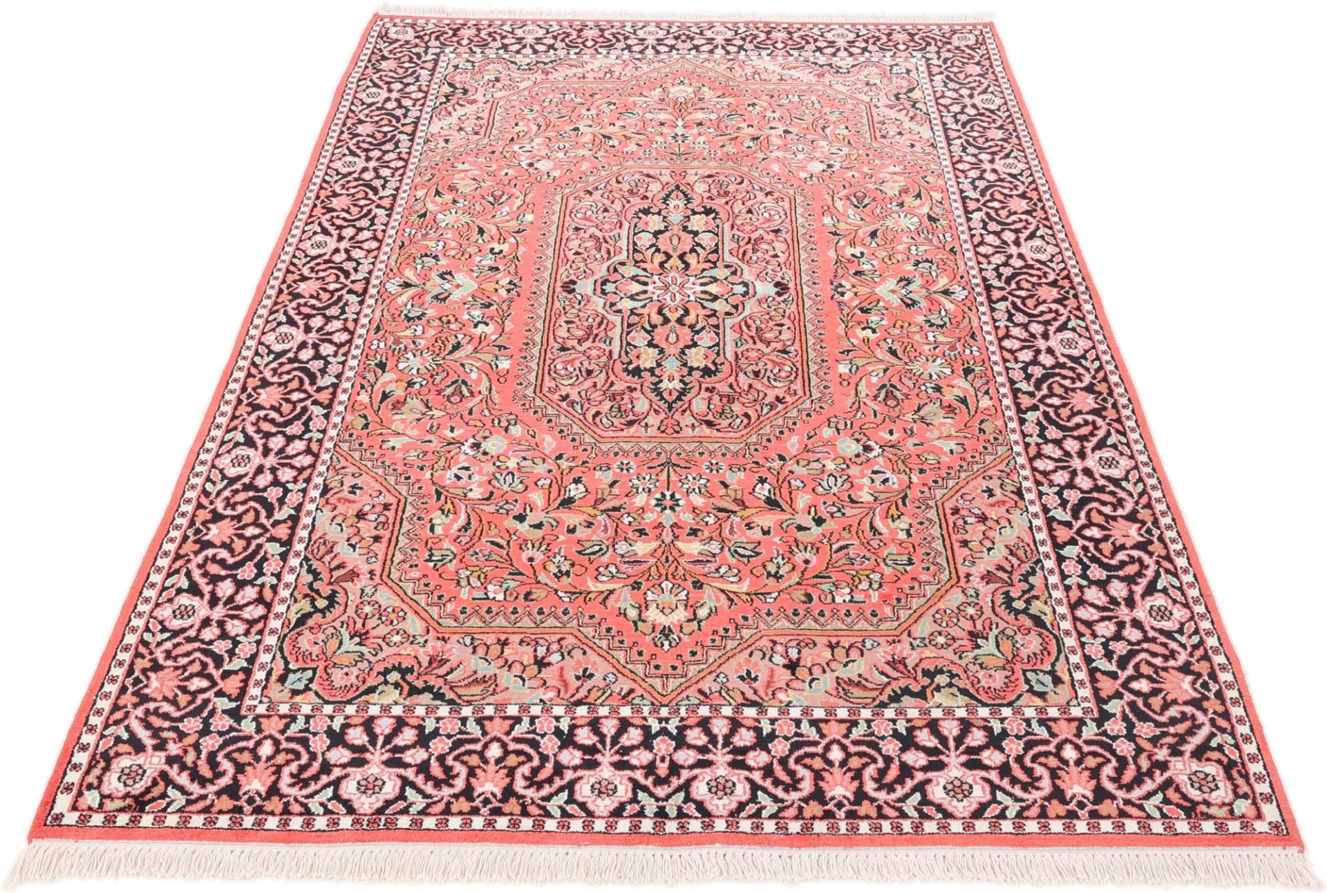 Indian Rug 245 × 156 cm in Wool, hand-knotted - Image 3
