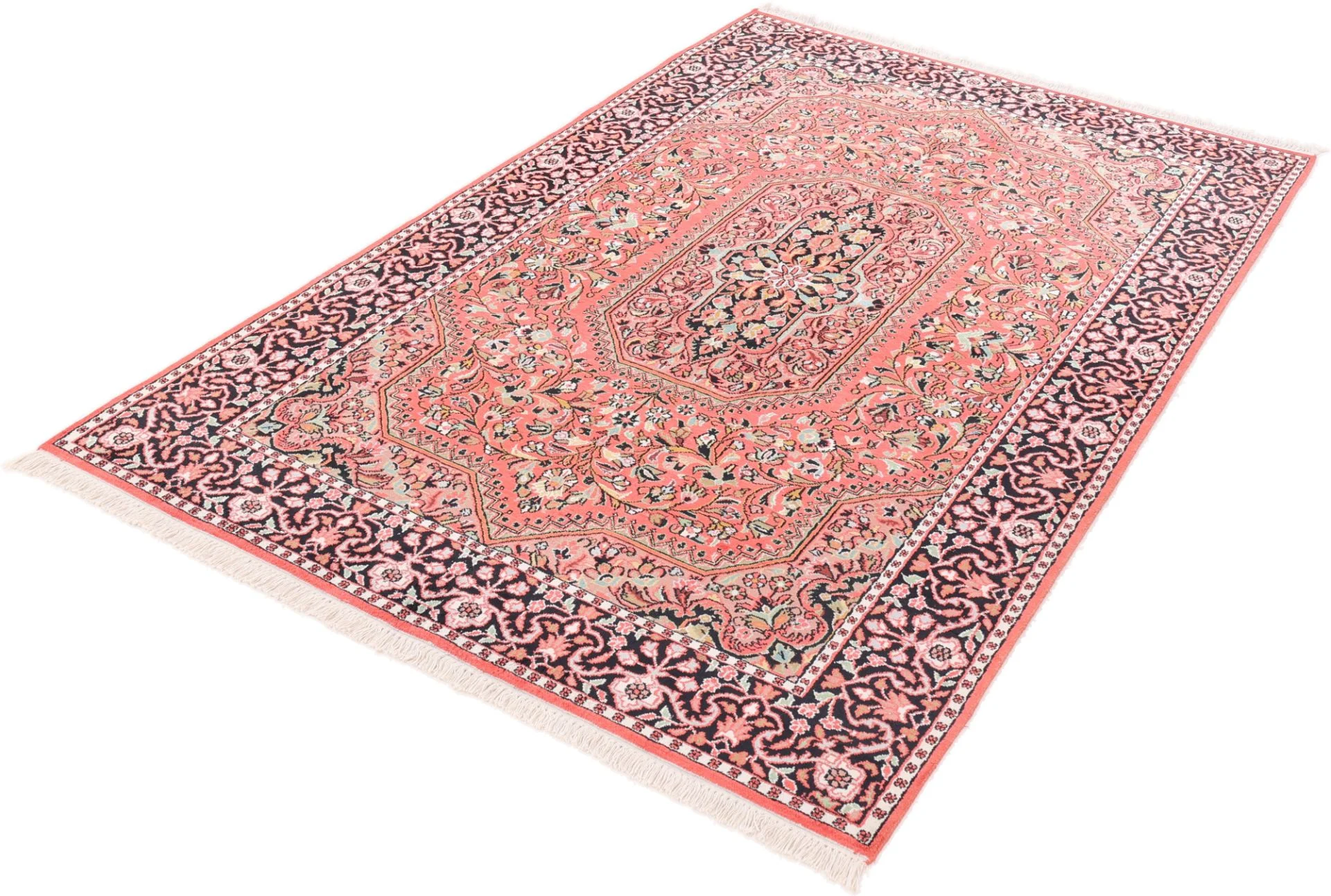 Indian Rug 245 × 156 cm in Wool, hand-knotted - Image 4