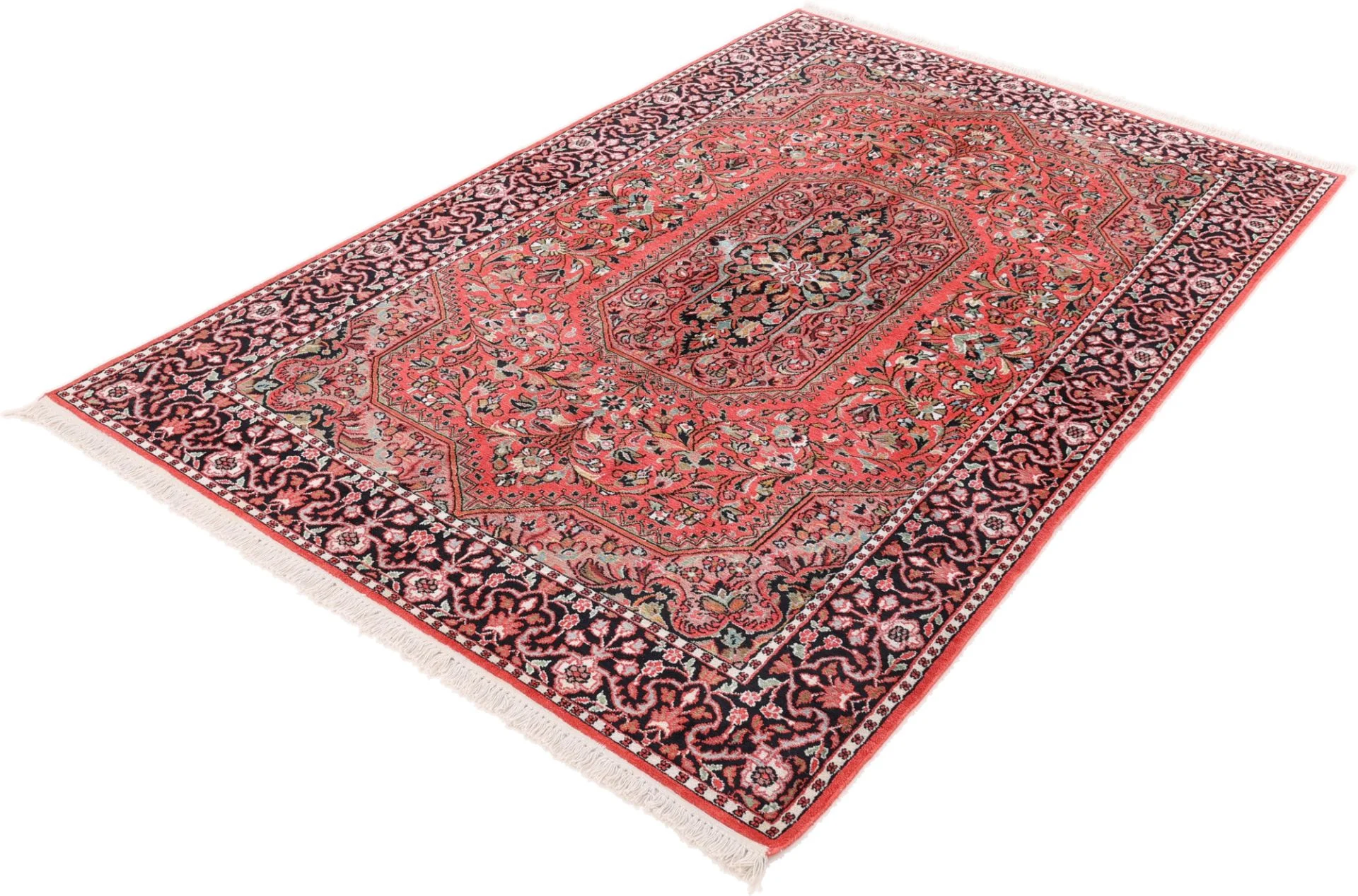 Indian Rug 245 × 156 cm in Wool, hand-knotted - Image 5