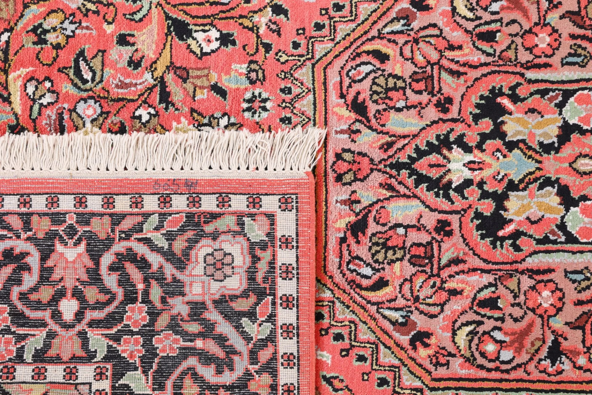Indian Rug 245 × 156 cm in Wool, hand-knotted - Image 7
