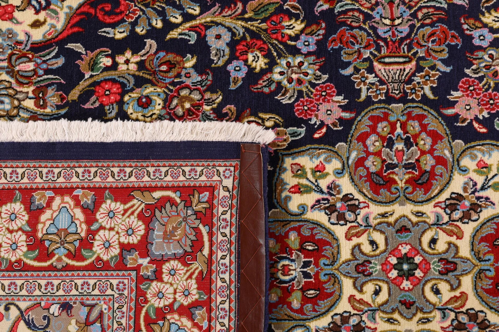 Wool Qom Persian Rug 136 × 212 cm, hand-knotted - Image 7