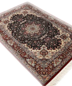 Qom Persian Rug 154 × 102 cm, silk, hand-knotted — view 2