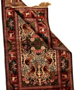 Persian Rug 153 × 94 cm, silk, hand-knotted — view 2