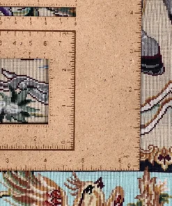 Qom Persian Rug 197 × 131 cm, silk, hand-knotted — view 2