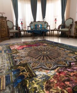 Qom Persian Rug 310 × 200 cm, silk, hand-knotted — view 2