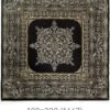 Qom Persian Rug 200 × 199 cm, silk, hand-knotted