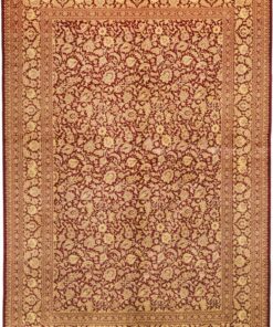 Qom Persian Rug 240 × 165 cm, silk, hand-knotted
