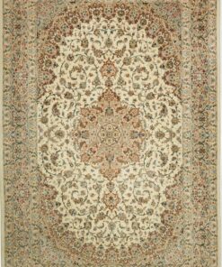 Qom Persian Rug 298 × 196 cm, silk, hand-knotted