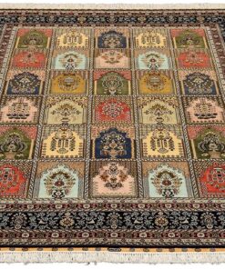 Qom Oriental Rug 235 × 172 cm, silk, hand-knotted — view 2