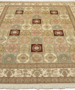 Qom Oriental Rug 360 × 280 cm, silk, hand-knotted — view 2