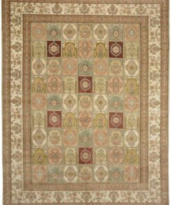 Qom Oriental Rug 360 × 280 cm, silk, hand-knotted