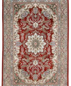 Qom Oriental Rug 124 × 80 cm, silk, hand-knotted