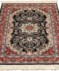 Qom Oriental Rug 124 × 80 cm, silk, hand-knotted — view 2