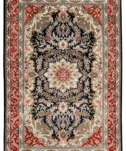 Qom Oriental Rug 124 × 80 cm, silk, hand-knotted