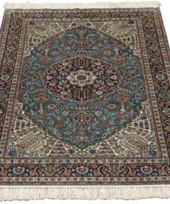 Qom Oriental Rug 150 × 92 cm, silk, hand-knotted — view 2