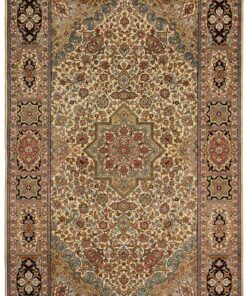 Qom Oriental Rug 152 × 92 cm, silk, hand-knotted