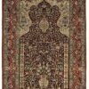 Qom Oriental Rug 149 × 93 cm, silk, hand-knotted