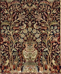 Qom Oriental Rug 149 × 93 cm, silk, hand-knotted — view 4