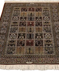 Qom Oriental Rug 152 × 93 cm, silk, hand-knotted — view 2