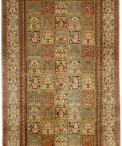 Qom Oriental Rug 155 × 95 cm, silk, hand-knotted