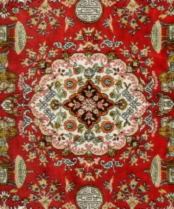 Qom Oriental Rug 155 × 95 cm, silk, hand-knotted — view 4