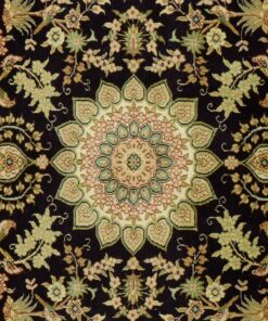 Qom Oriental Rug 157 × 95 cm, silk, hand-knotted — view 4